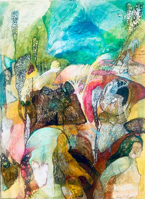 Abstract painting, Onward